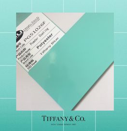 RAL রং ইপক্সি পাউডার পেইন্ট 10% ম্যাট Tiffany Co নীল ইন্ডোর এবং খালেদা ব্যবহার
