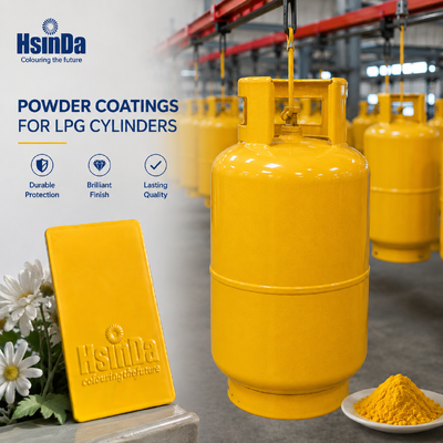 High-Corrosion Resistant Textured Powder Coat and Wrinkle Powder Coating with 1000H Salt Spray for LPG Gas Cylinders